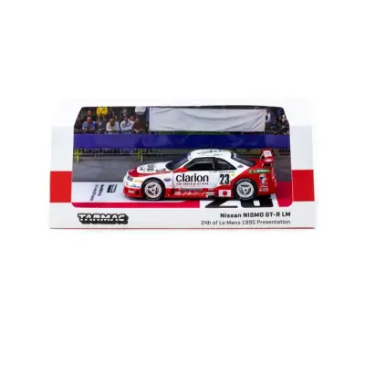 Tarmac Works 1/64 Nissan NISMO GT-R LM 24h of Le Mans 1995 Presentation #23 - 2