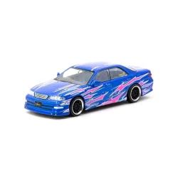 Tarmac Works 1/64 VERTEX Toyota Mark II JZX100 Blue Metallic - Tarmac Work