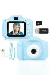 Taros Mini Kids Camera - Blue 7428 - 1