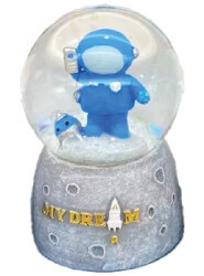 Taros Small Illuminated Astronaut Snow Globe 6454 - 5