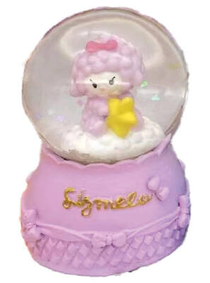 Taros Small Illuminated Girl Snow Globe 6453 - 4
