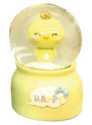 Taros Small Size Illuminated Happy Animal Snow Globe 6474 - 3