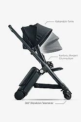Ternx Carry On Valiz ve Bebek Arabası - 2