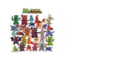 Terrorfried 4-Piece Medium Menu And 3 Mystery Figures Assortment To/08092 - 3