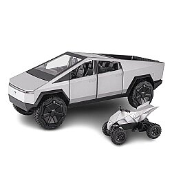 Tesla Cyber ​​Truck Pull Back Die Cast Car Cz146A - Kinder Toys