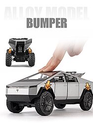 Tesla Cyber ​​Truck Pull Back Die Cast Car Cz146A - 3