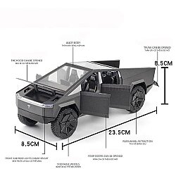 Tesla Cyber ​​Truck Pull Back Die Cast Car Cz146A - 6