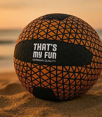 That's My Fun Plaj Topu Neogrip Neon Turuncu - Boyut 5 74102 - 2