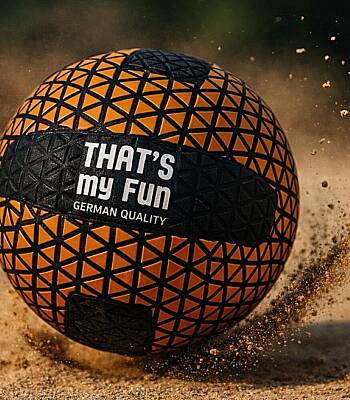 That's My Fun Plaj Topu Neogrip Neon Turuncu - Boyut 5 74102 - 4