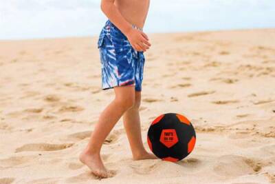 Tmf Beach Soccer Ball Neon Orange - Size 5 73477 - 3