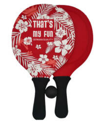 Tmf Beach Tennis Aloha - Red 99220-K - 1