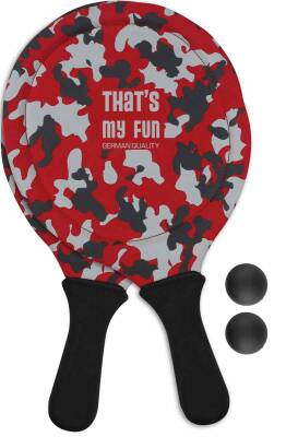 Tmf Beach Tennis Camo Red 74321 - 1