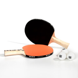 Tmf Table Tennis Set 101 - Orange & Black 55118 - 2
