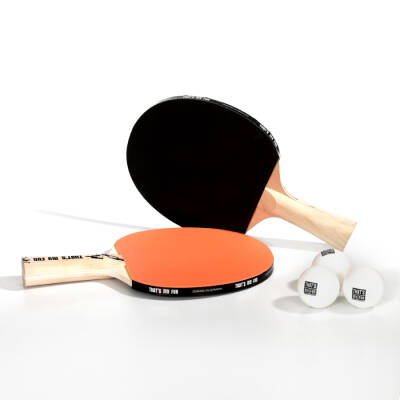 Tmf Table Tennis Set 101 - Orange & Black 55118 - 2