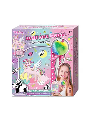 Tokidas Secret Lock Journal & Pom Pom Pen T108Uf - 1