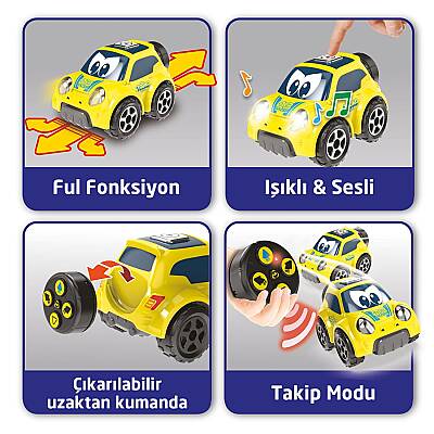 Tooko Beni Takip Et Crossroad Aracım R/C Sarı SIL/81013 - 4