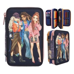 Top Model 3-Layer Filled Pencil Case City Girls 412560 - 1