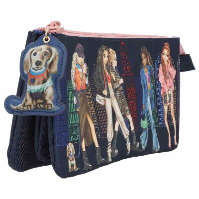 Top Model 3 Pocket Pencil Case City Girls 412562 - 2