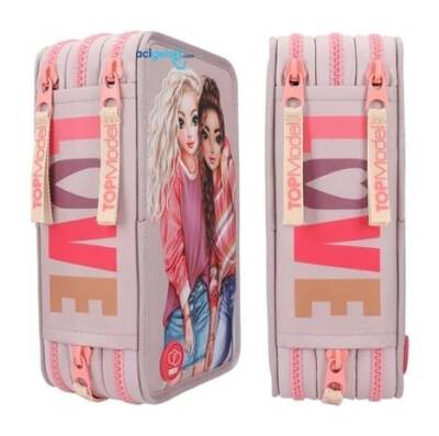 Top Model 3-Tier Full Pencil Case Best Friends 411753 - 2