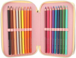 Top Model 3-Tier Full Pencil Case Hippie 412378 - 3