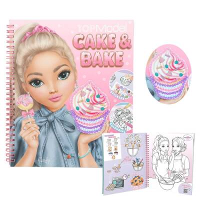 Top Model Cake Making And Baking Coloring Book 0413386 - 1