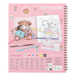 Top Model Coloring Book Team Teddy, N/A 0413210 - 4