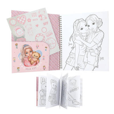 Top Model Coloring Book Team Teddy, N/A 0413210 - 3