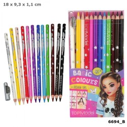 Top Model Coloured Pencil 12 Colours 46694 - 2