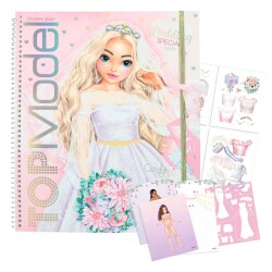 Top Model Create Your Wedding Special Colouring Book 0412393 - 1