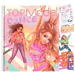 Top Model Dance Colouring Book 412227 - Top Model