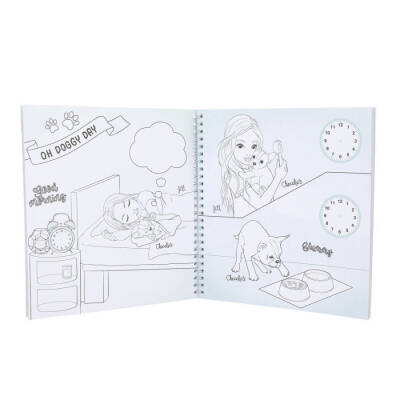 Top Model Dog Coloring Book, N/A 0413218 - 4