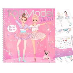 Top Model Dress Me Up Stickerbook Ballet 412125 - 1