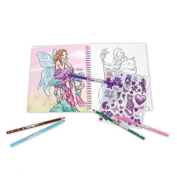 Top Model Fairy And Fairy Tale Animals Coloring Book 412976 - 3