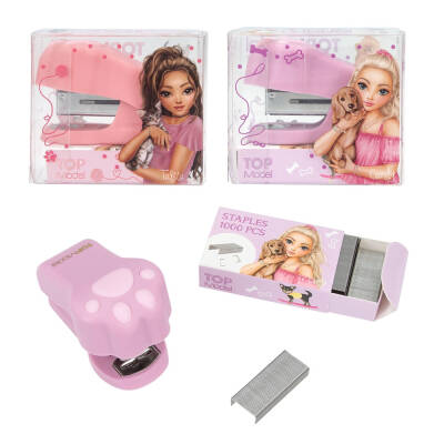 Top Model Mini Stapler Set Kitty & Doggy 412190 - 1