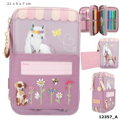 Top Model Miss Melody Triple Pencil Case Farm House 412357 - 1