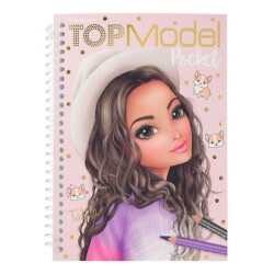Top Model Pocket Colouring Book 411822 - Top Model