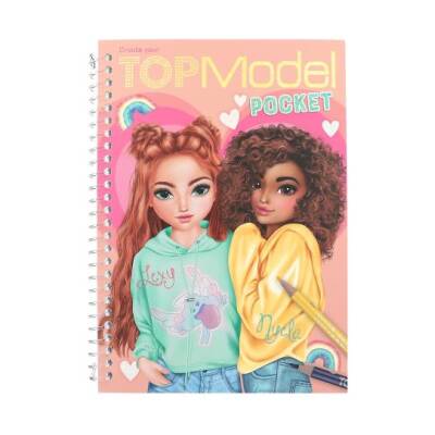 Top Model Pocket Size Coloring Book 0013165 - 1