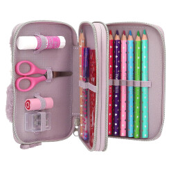 Top Model Princess Mimi Double Pencil Case Penguin 413158 - 2