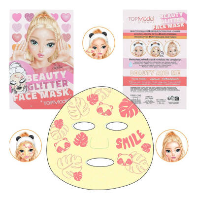 Top Model Shimmering Face Mask, Smile 2155728001 - 2
