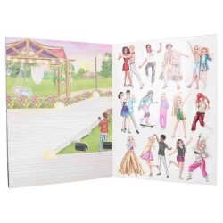 Top Model Sticker Design Notebook 412702 - 2