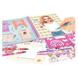 Top Model T-Shirt Design Notebook 412769 - 2