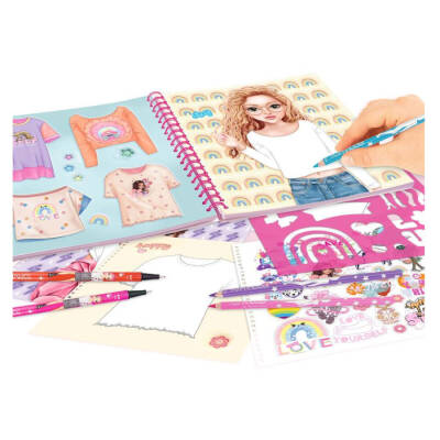 Top Model T-Shirt Design Notebook 412769 - 2