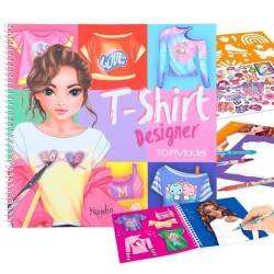 Top Model T-Shirt Designer Colouring Book 412050 - 2