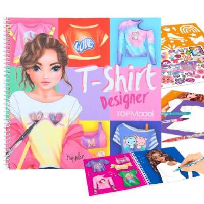 Top Model T-Shirt Designer Colouring Book 412050 - 2
