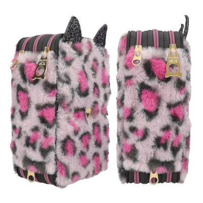 Top Model Triple Pencil Case Leo Rebel Kitty 413020 - 5