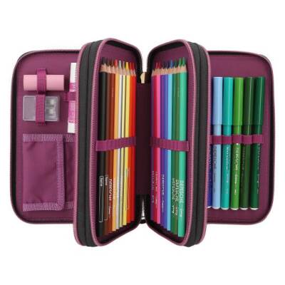 Top Model Triple Pencil Case Rebel Kitty 413017 - 4