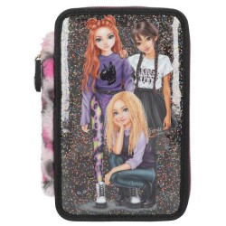 Top Model Triple Pencil Case Rebel Kitty 413017 - 2