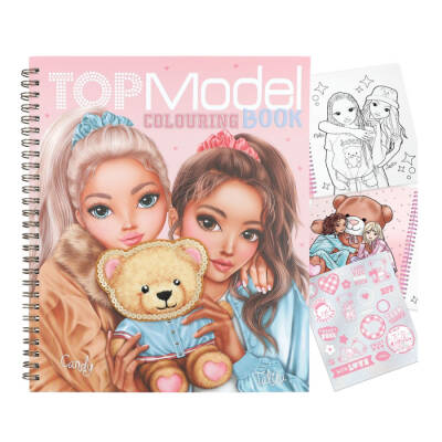 Topmodel Boyama Kitabı Team Teddy 413210 - 1