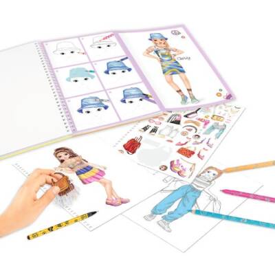 Topmodel Coloring Book With Pencil Set 0412943 - 5