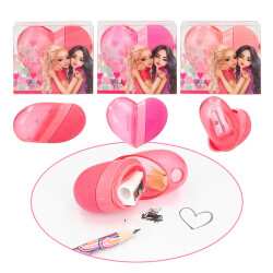 Topmodel Heart-Shaped Pencil Sharpener With Eraser 412855 - 4